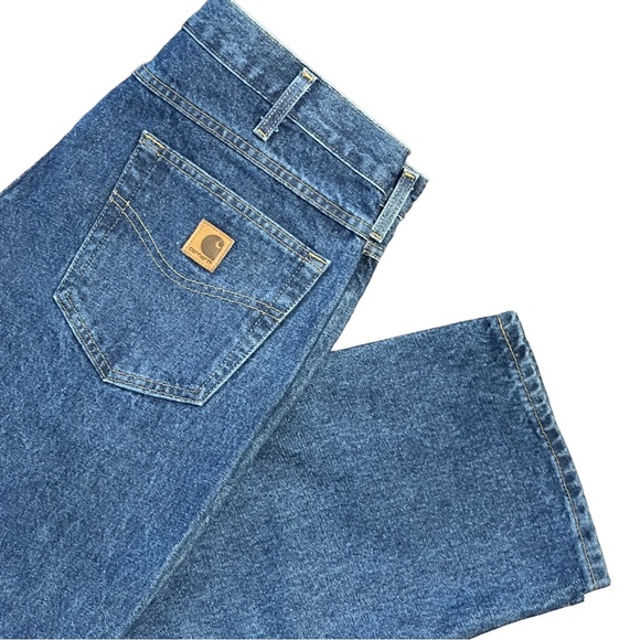 Carhartt Other - Carhartt Medium Wash Men's Jeans Relaxed fit EUC 36x30